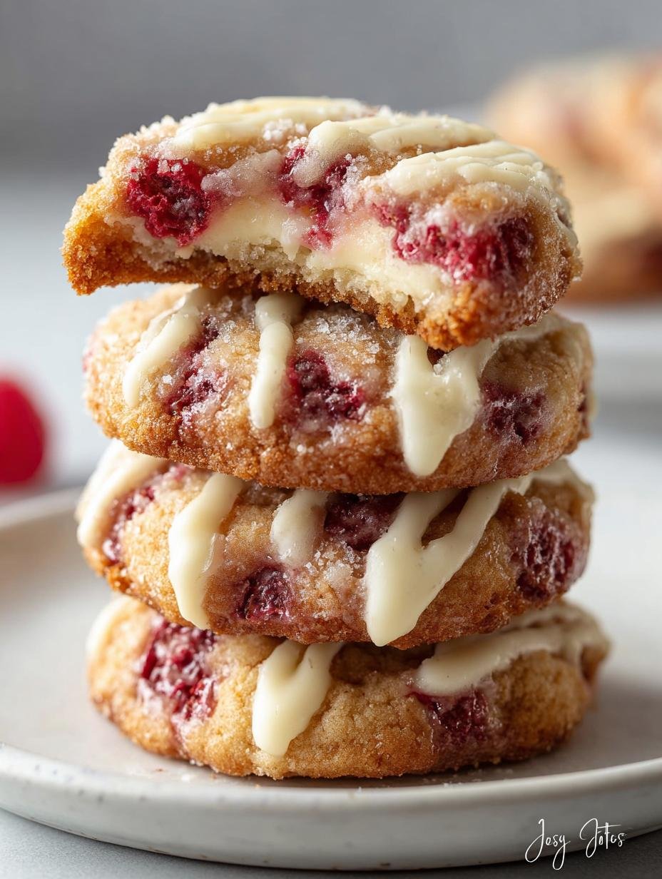 Raspberry Cheesecake Cookies: 12 Irresistible Treats