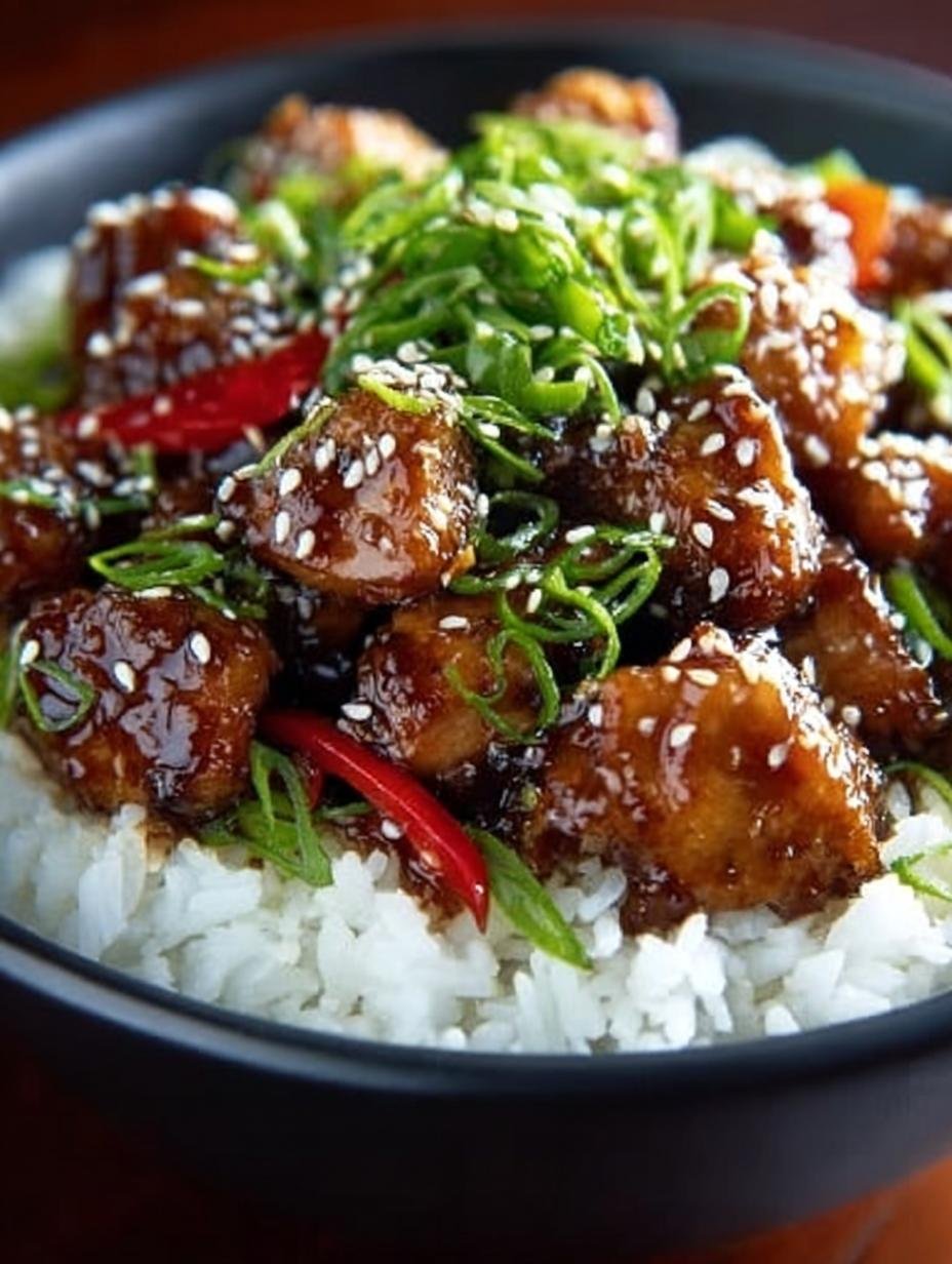 Slow Cooker Mongolian Chicken