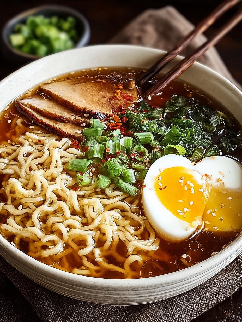 Slow Cooker Ramen Noodles