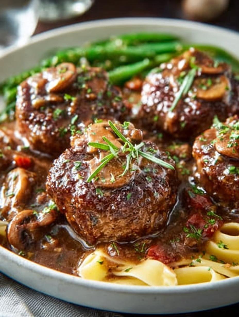 Slow Cooker Salisbury Steaks