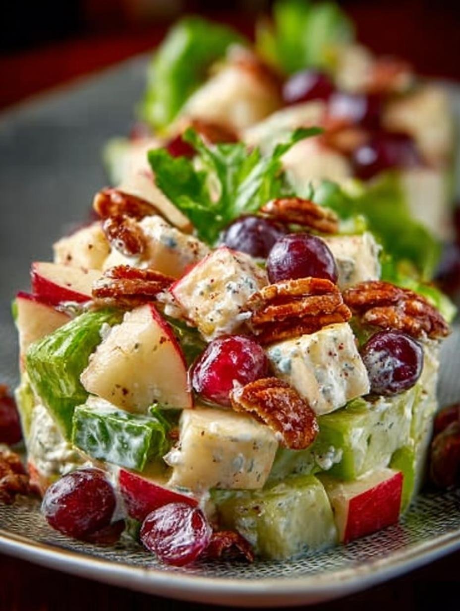 Smoked Waldorf Salad with a Twist: 7 Amazing Variations - Smoked Waldorf Salad with - main visual representation