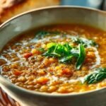 Smoky Red Lentil Soup