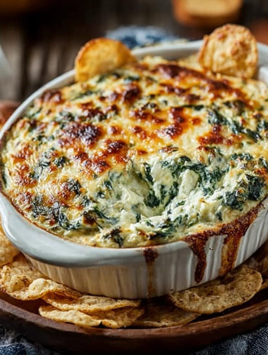 Spinach Artichoke Dip: 7 Secrets for the Creamiest Recipe - Spinach Artichoke Dip - additional detail