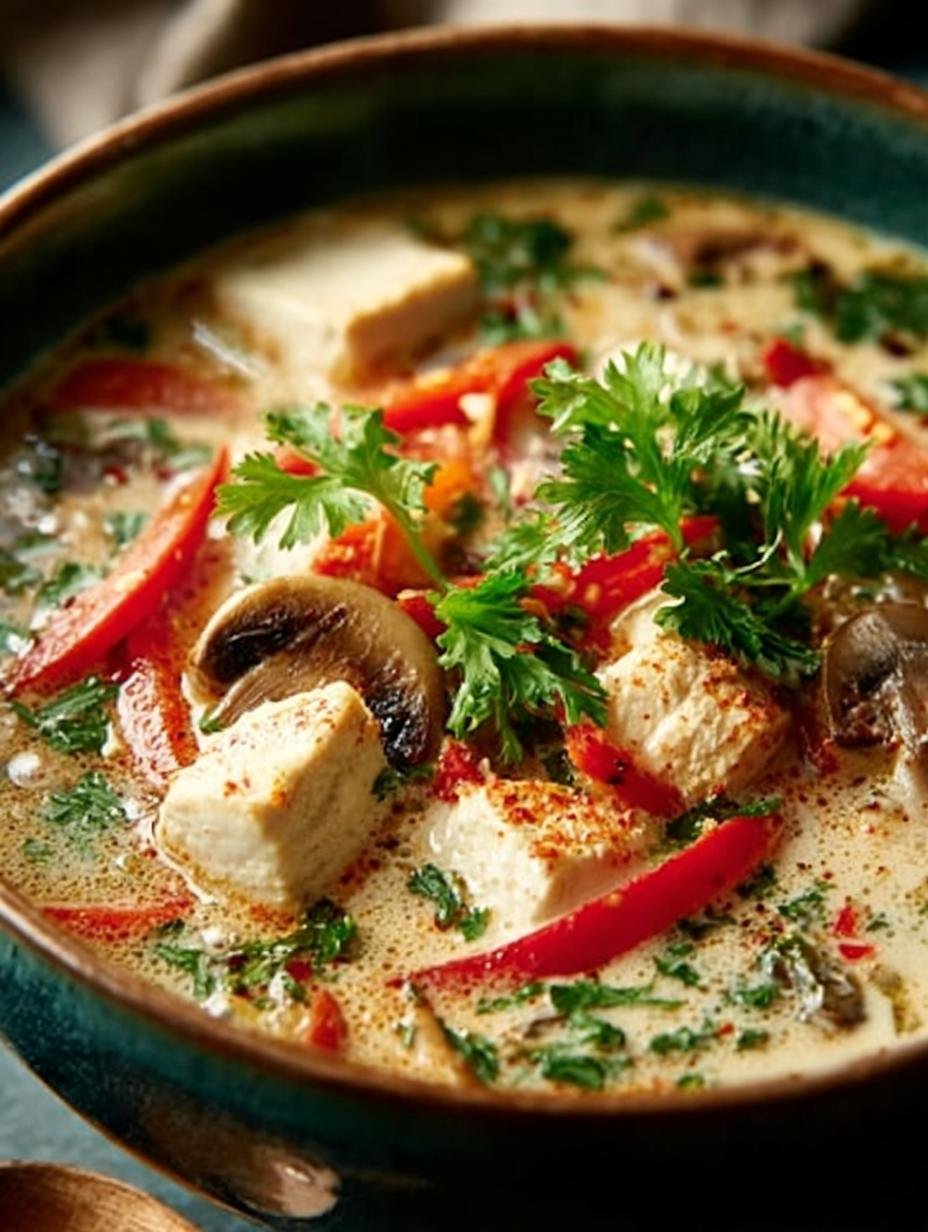 Thai Coconut Soup with