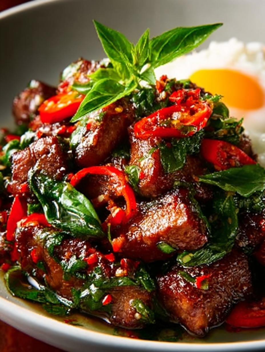 Thai Inspired Basil Beef