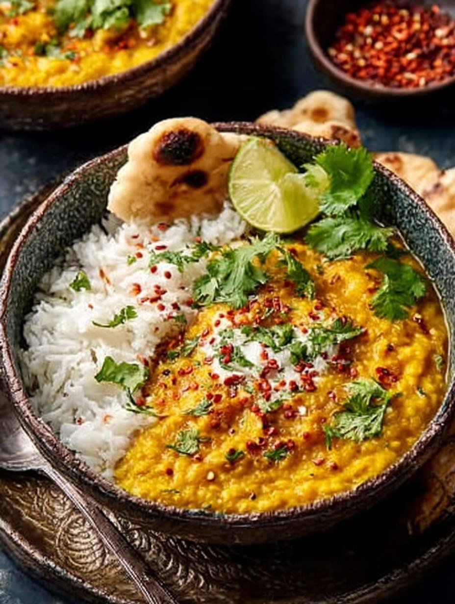 Easy Vegan Red Lentil Dal: A Comforting Delight - Vegan Red Lentil Dal - additional detail