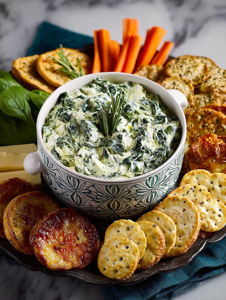 Easy No-Bake Spinach Dip: 10 Minutes to Delightful Flavor - ?utm Source=rss&utm Medium=rss&utm Campaign=easy - additional detail