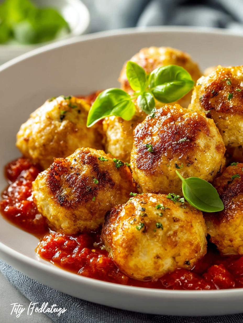 Air Fryer Chicken Meatballs