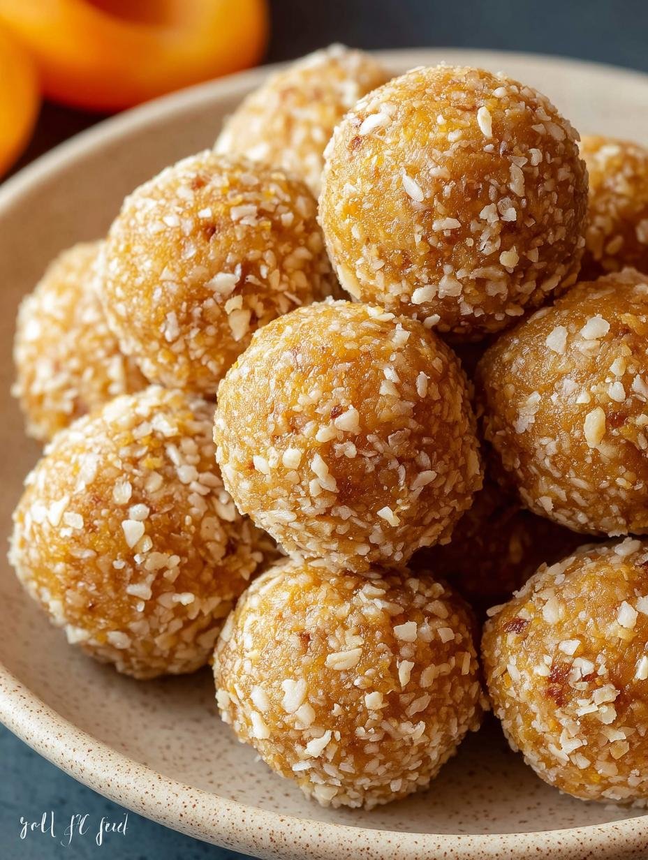 Delicious Apricot Bliss Balls: 10-Minute Treats