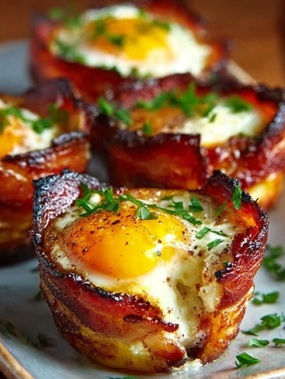 Bacon Wrapped Egg Muffins: 12 Delicious Breakfast Bites