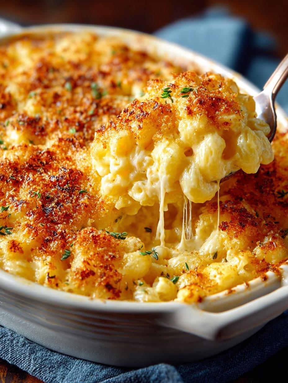 Baked Mac Cheese: 5 Comforting Variations to Try - Baked Mac Cheese - additional detail