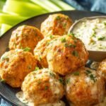 Buffalo Chicken Meatballs