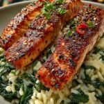 Buttered Salmon Strips with