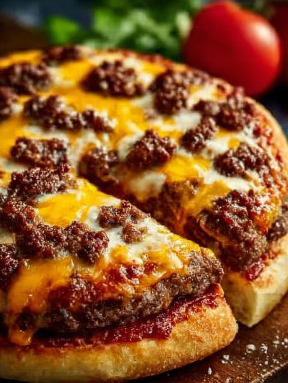 Cheeseburger Pizza That Will Impress Your Taste Buds - Cheeseburger Pizza That Will - additional detail