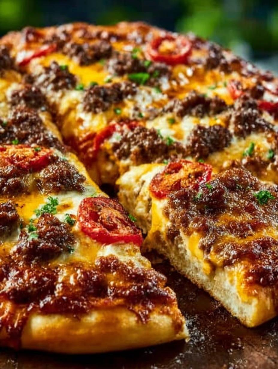 Cheeseburger Pizza That Will Impress Your Taste Buds