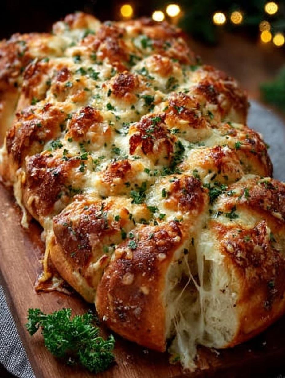 Cheesy Christmas Tree Bread: 8 Steps to Holiday Delight - Cheesy Christmas Tree Bread - main visual representation