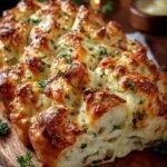 Cheesy Christmas Tree Bread