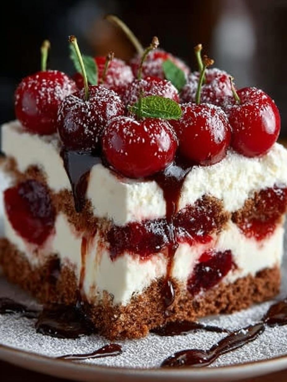 Cherry Amaretto Tiramisu Incredible Delight for You - Cherry Amaretto Tiramisu Incredible - additional detail
