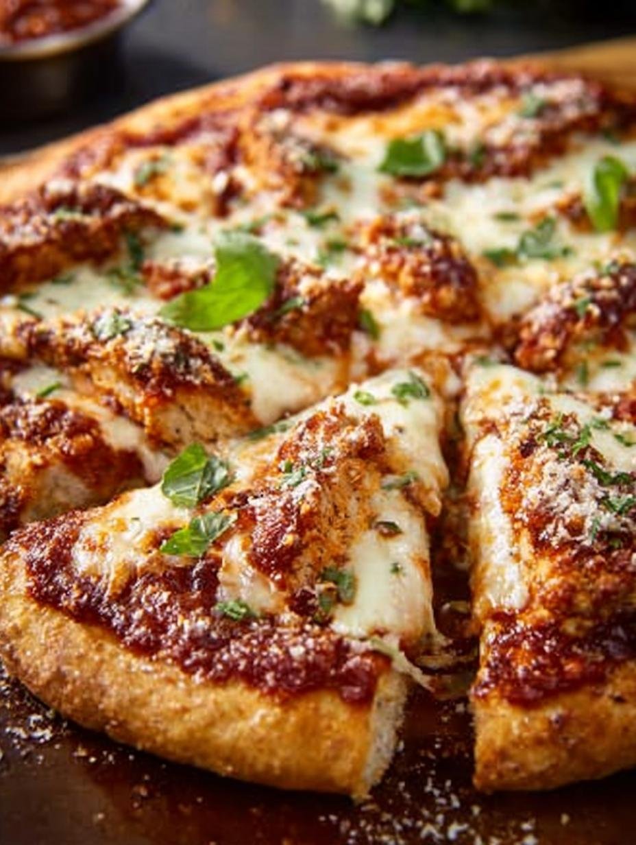 Chicken Parmesan Pizza