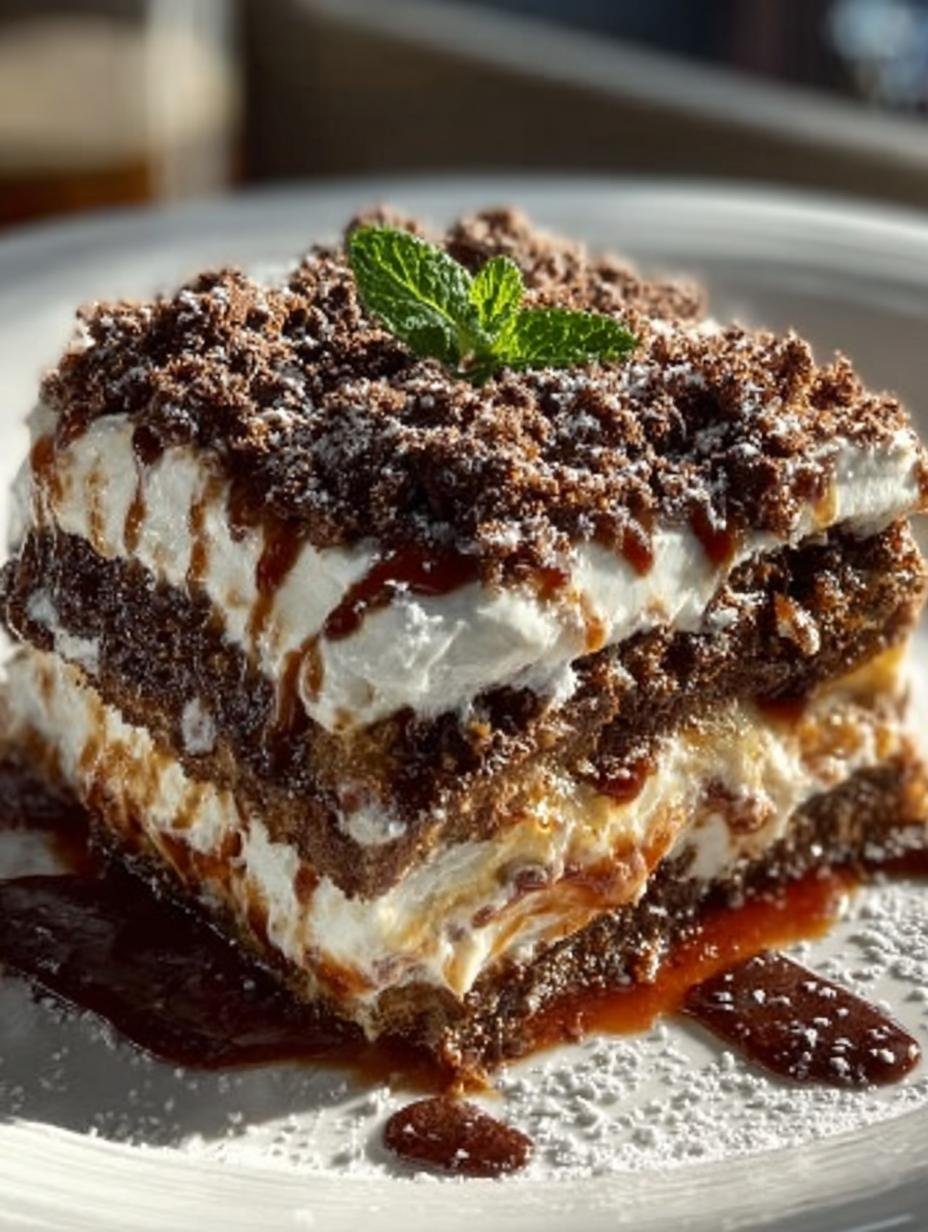 Chocolate Lasagna Incredible For Dessert Lovers to Enjoy - Chocolate Lasagna Incredible For - main visual representation