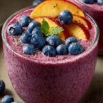 Creamy Blueberry Peach Chia