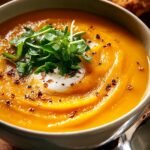 Creamy Roasted Carrot Soup