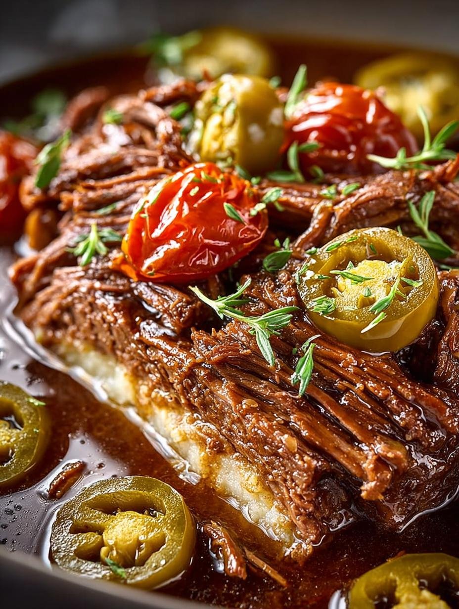 Delicious Crockpot Mississippi Pot Roast Recipe - Crockpot Mississippi Pot Roast - main visual representation