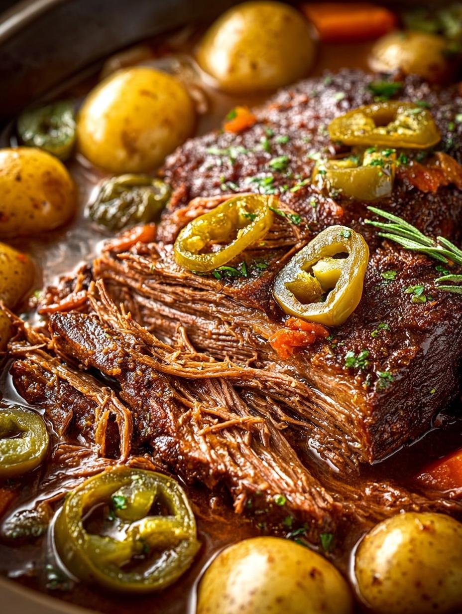 Delicious Crockpot Mississippi Pot Roast Recipe - Crockpot Mississippi Pot Roast - additional detail