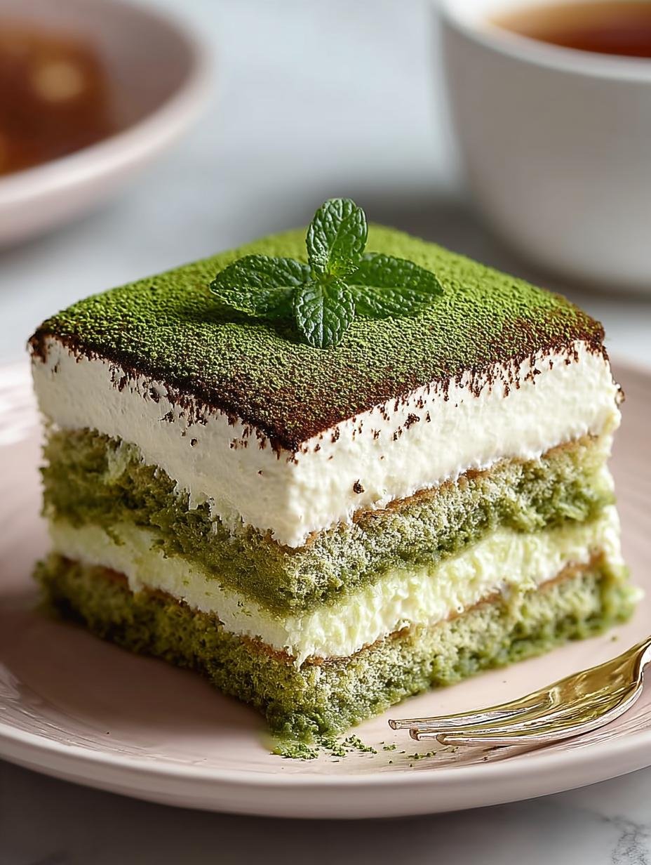 Delightful Patricks Day Matcha Tiramisu Recipe - Delightful Patricks Day Matcha - main visual representation