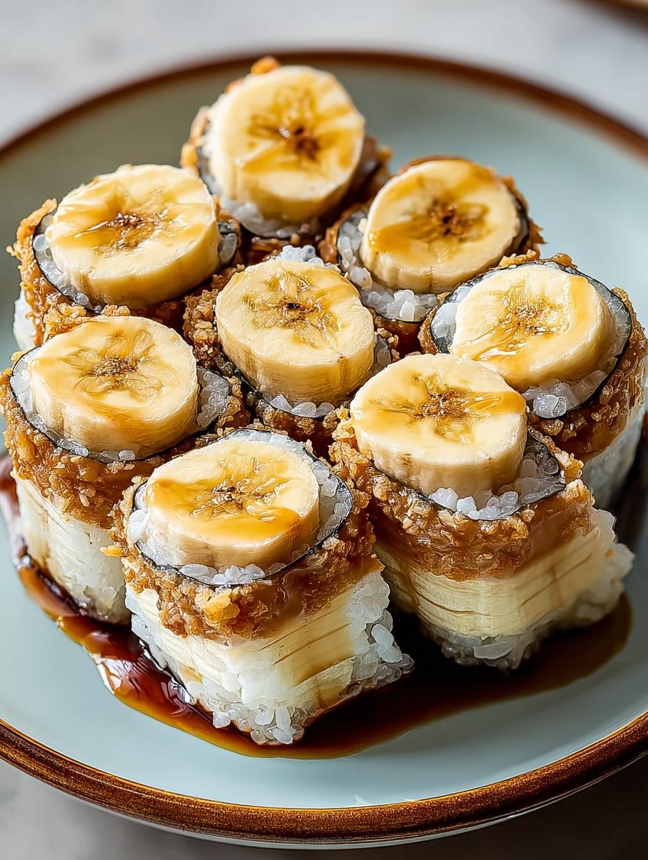 Delightful Summer Banana Sushi Roll Ups for Fun Snacking - Delightful Summer Banana Sushi - main visual representation