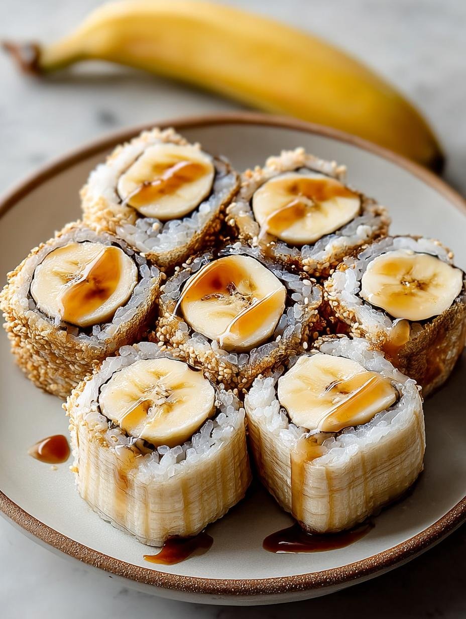 Delightful Summer Banana Sushi