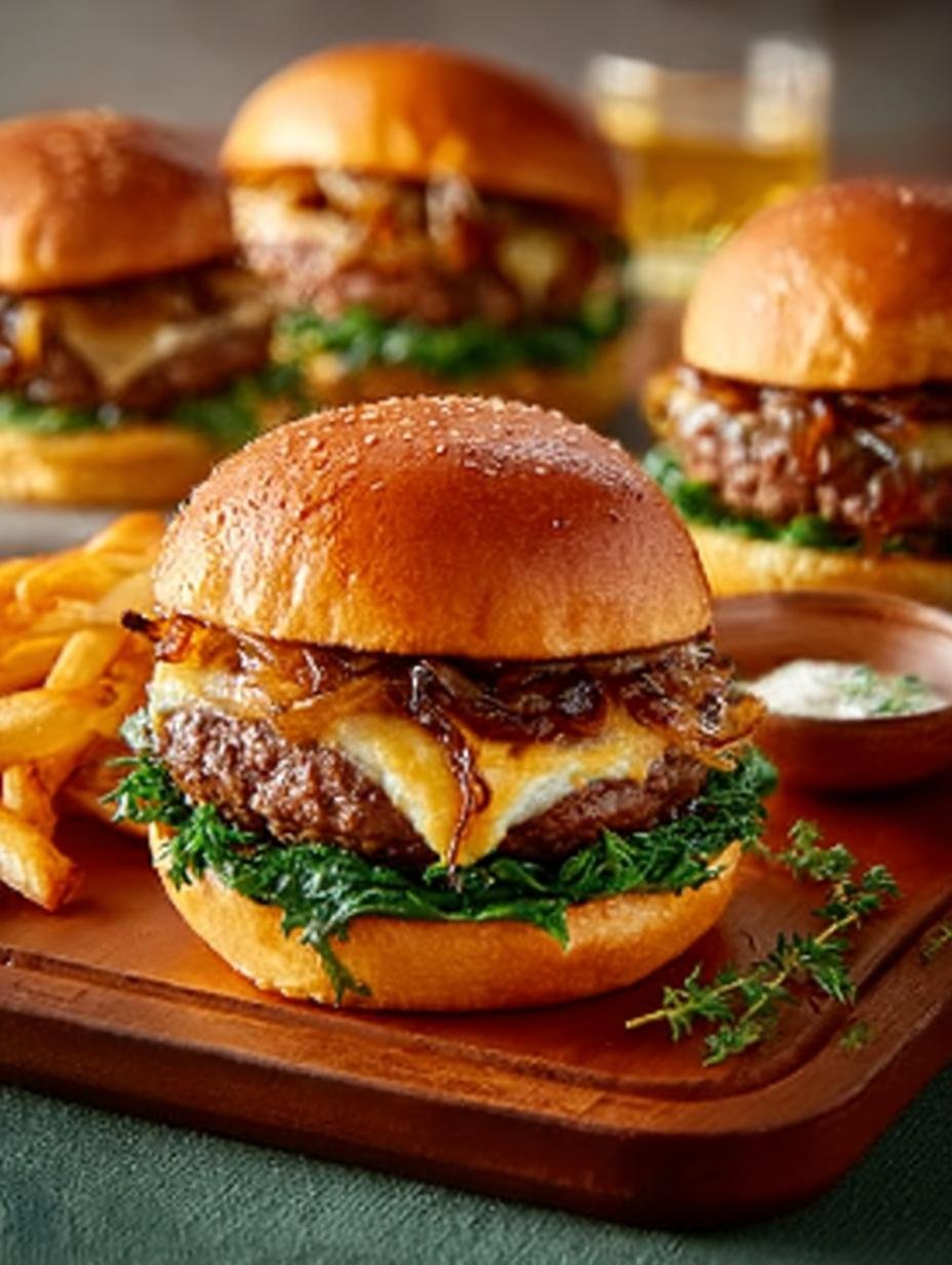French Onion Smashburgers Incredible Recipe to Savor - French Onion Smashburgers Incredible - main visual representation