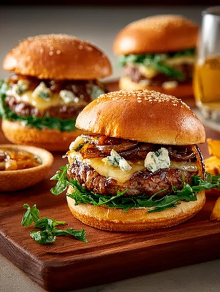 French Onion Smashburgers Incredible