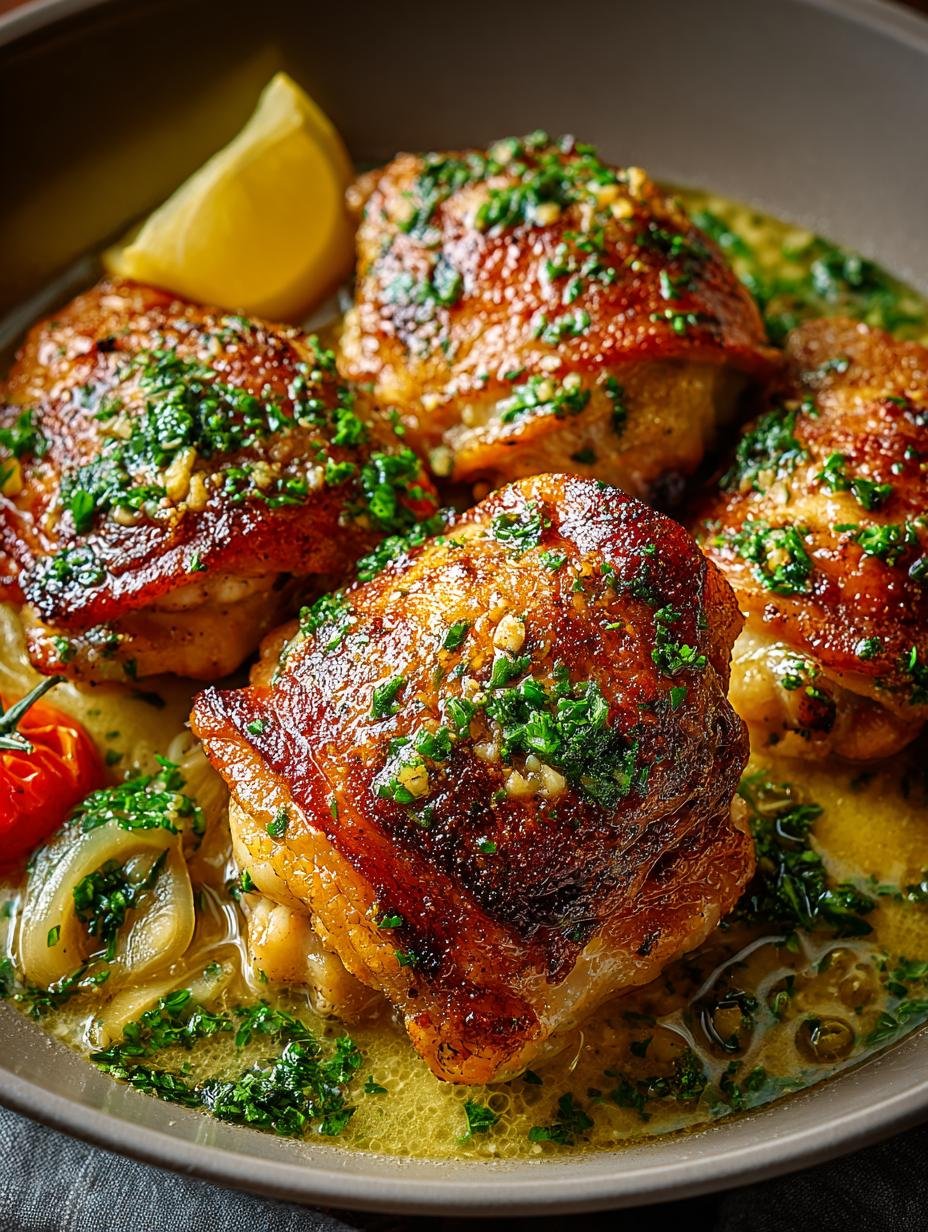 Garlic Butter Chicken Thighs: Crispy, Juicy, Pure Flavor - Garlic Butter Chicken Thighs - additional detail
