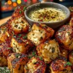 Garlic Parmesan Chicken Cubes