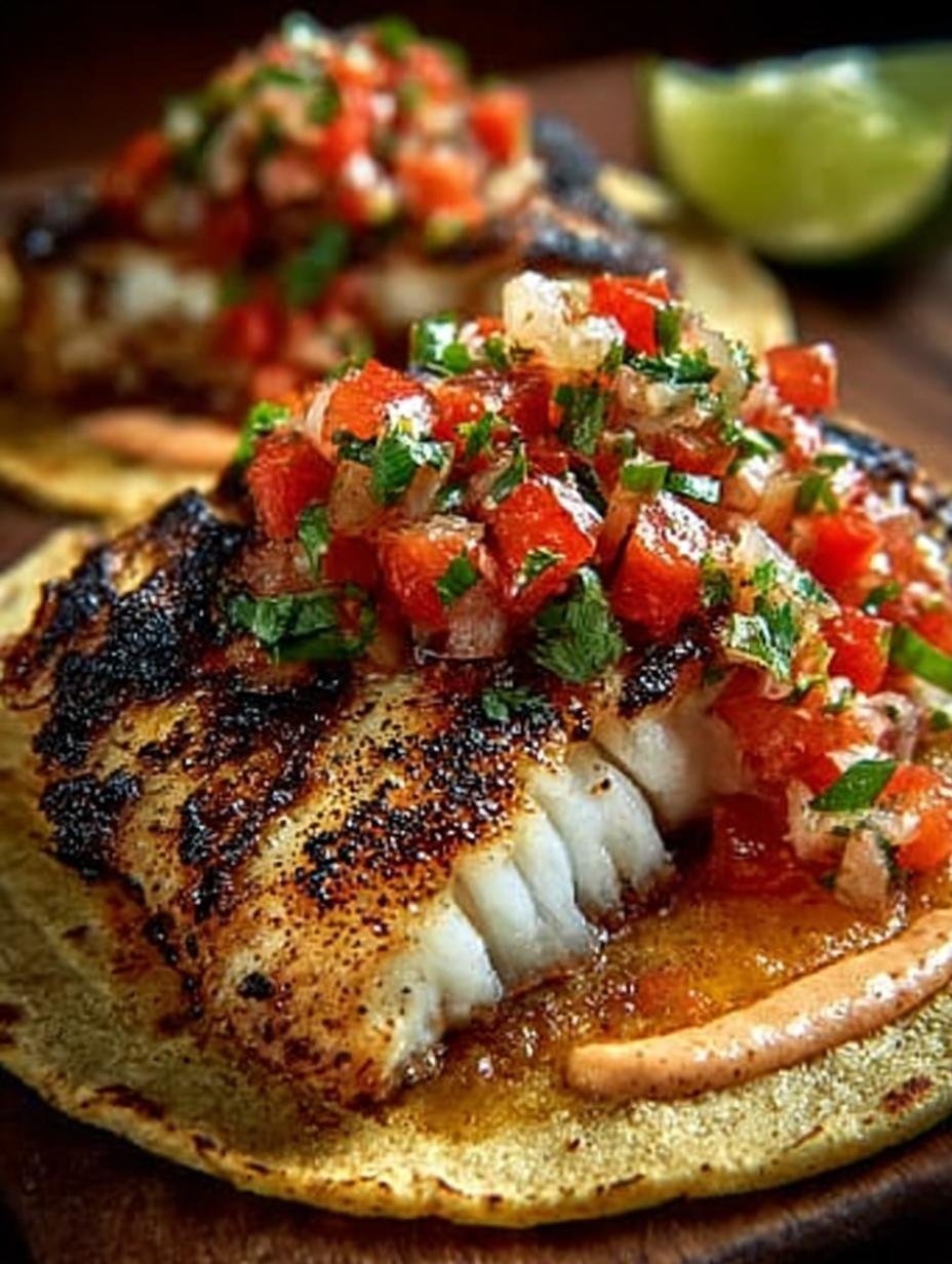 Grilled Fish Tacos with