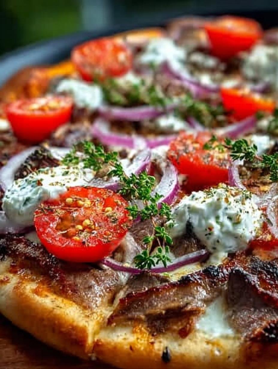 Gyro Pizza with Tzatziki: 5 Amazing Flavor Combinations - Gyro Pizza with Tzatziki - main visual representation