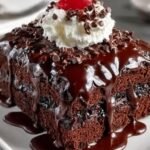 Hot Fudge Brownie Bread