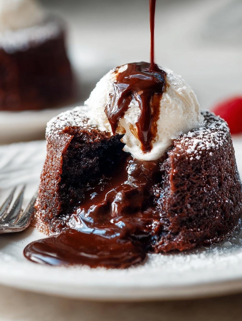 Indulge Decadent Chocolate Lava Cake Bliss