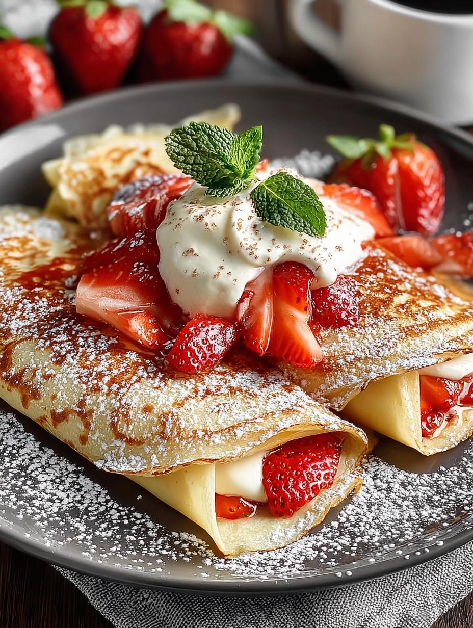 Indulge Strawberry Crepes: 5 Irresistible Ways to Enjoy