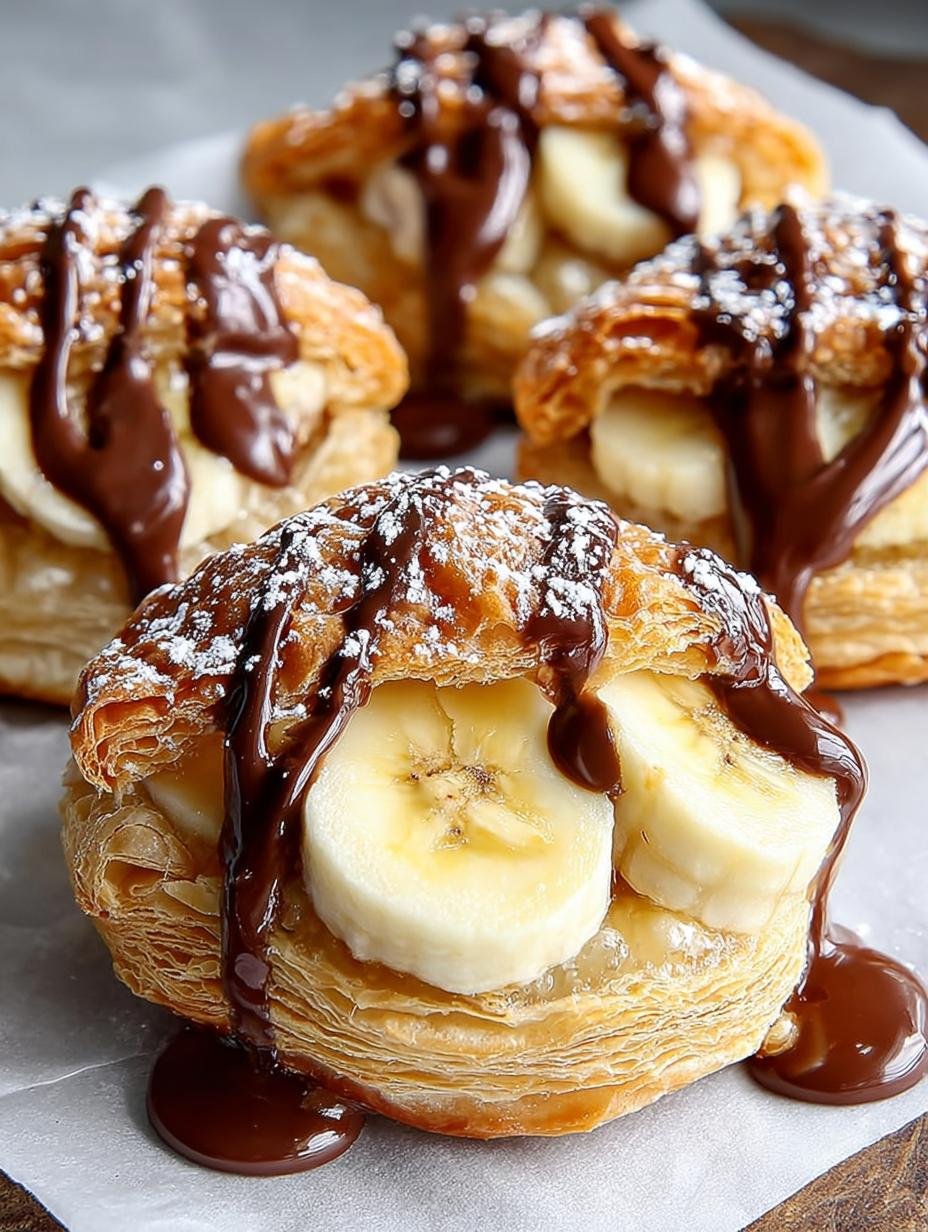 Irresistible Banana Nutella Puff Pastry Cups Recipe