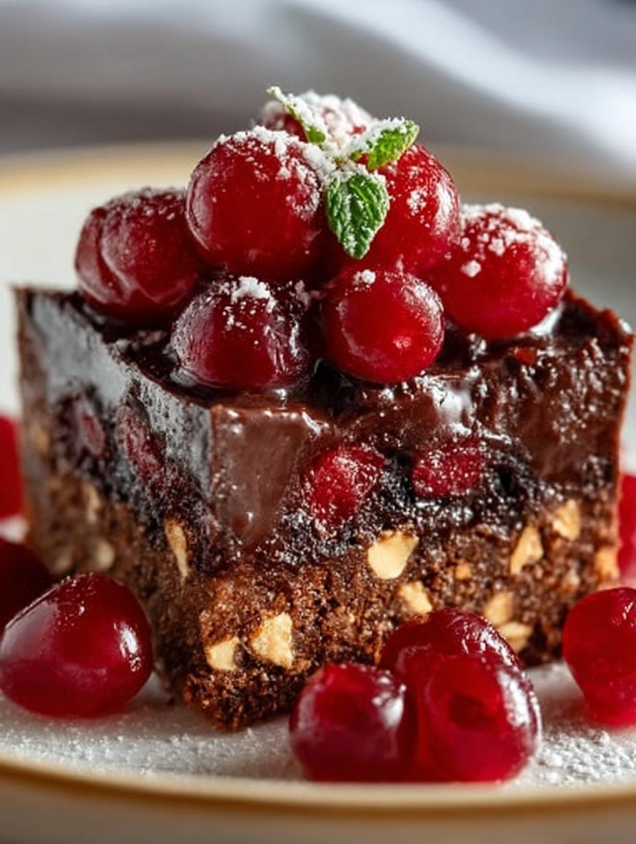 Irresistible Chocolate Cherry Magic Bars: 7 Layers of Bliss - Irresistible Chocolate Cherry Magic - main visual representation