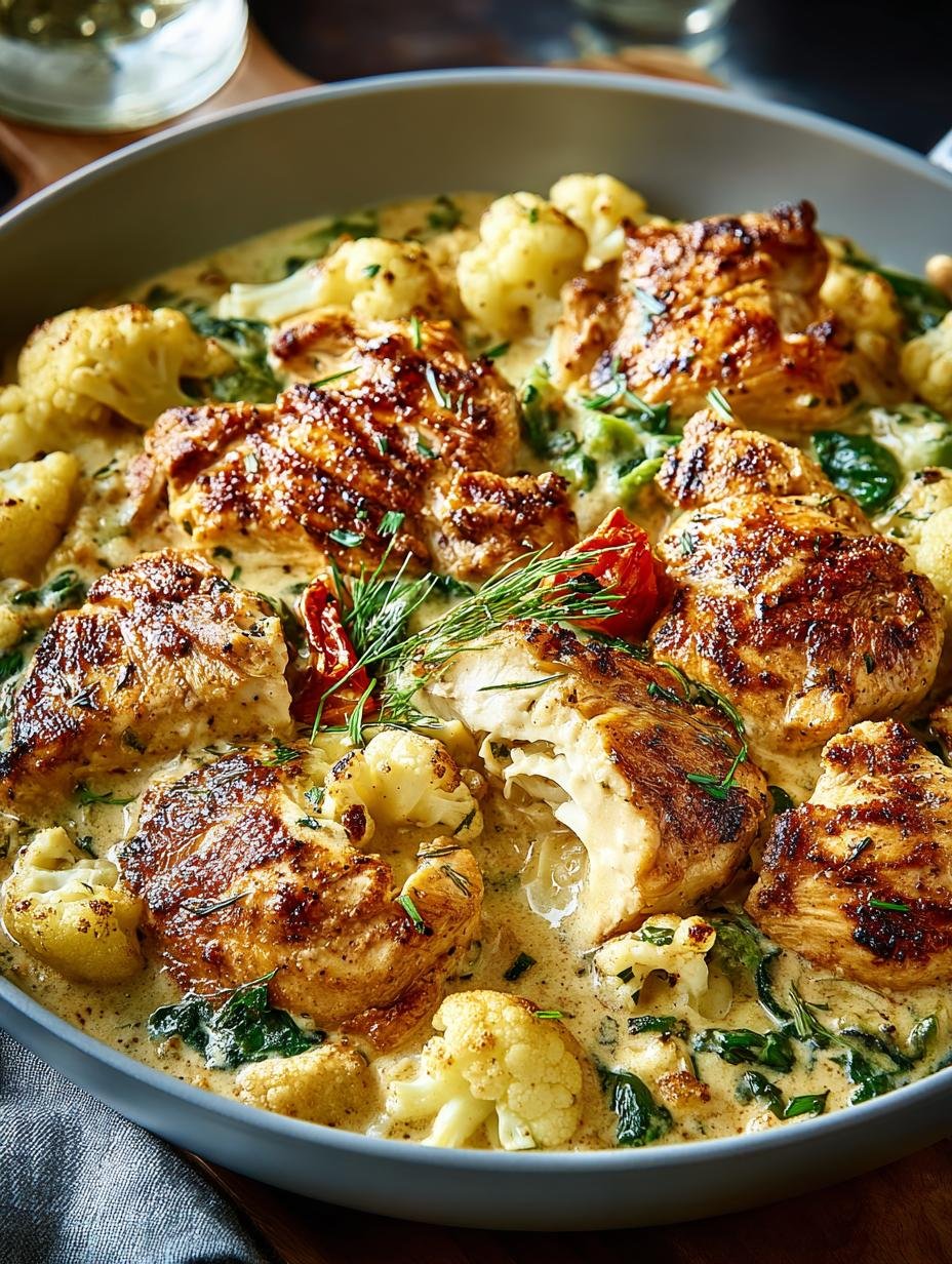 Irresistible Creamy Chicken Cauliflower: 5 Reasons to Love It - Irresistible Creamy Chicken Cauliflower - additional detail