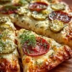 Irresistible Dill Pickle Pizza