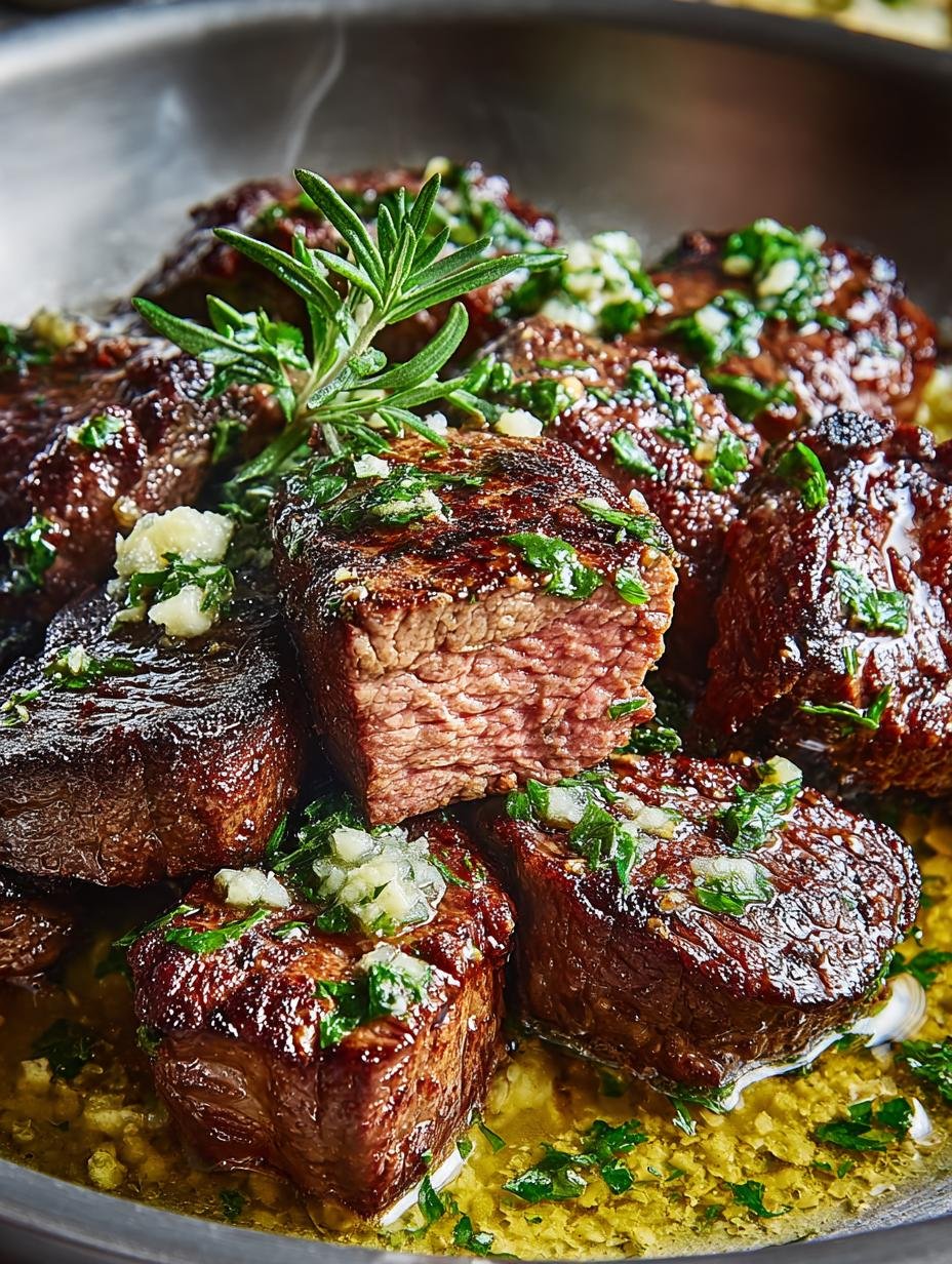 Irresistible Garlic Butter Steak Bites Ready in 20 Minutes - Irresistible Garlic Butter Steak - main visual representation