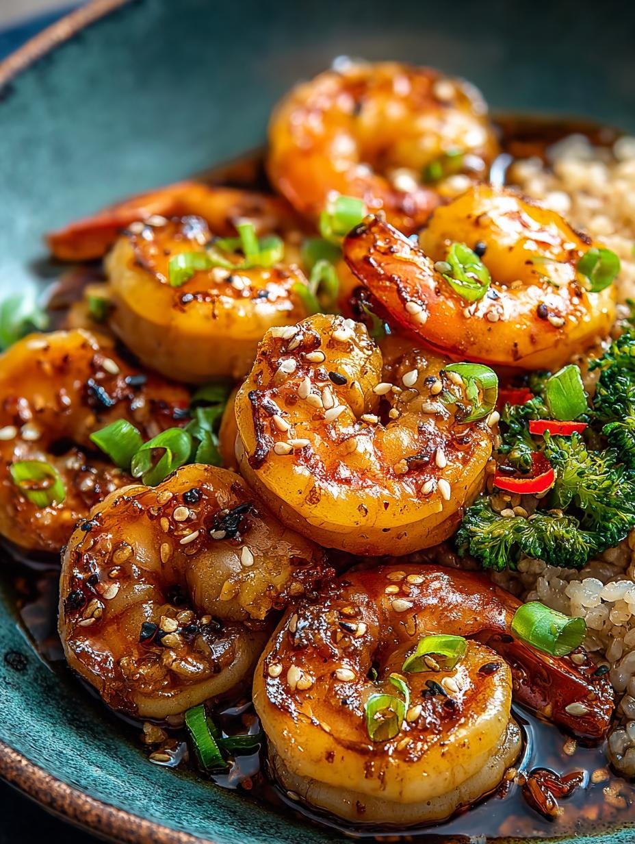 Irresistible High Protein Honey Garlic Shrimp Recipe - Irresistible High Protein Honey - additional detail