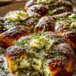 Irresistible Pesto Garlic Butter