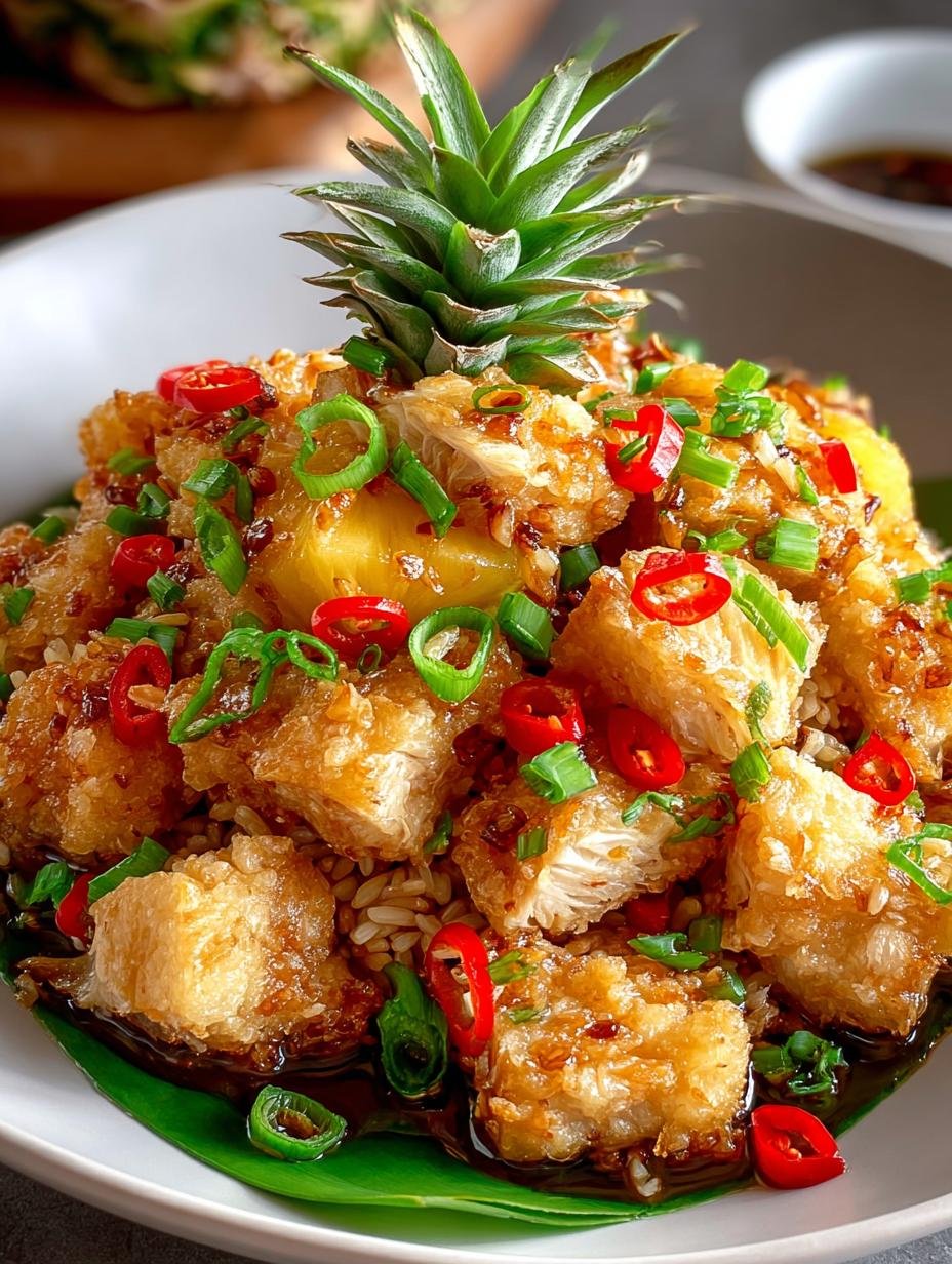 Irresistible Pineapple Chicken Fried: 7 Simple Steps - Irresistible Pineapple Chicken Fried - main visual representation