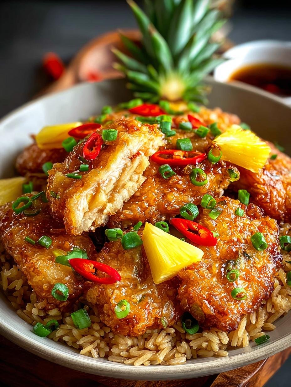 Irresistible Pineapple Chicken Fried: 7 Simple Steps - Irresistible Pineapple Chicken Fried - additional detail