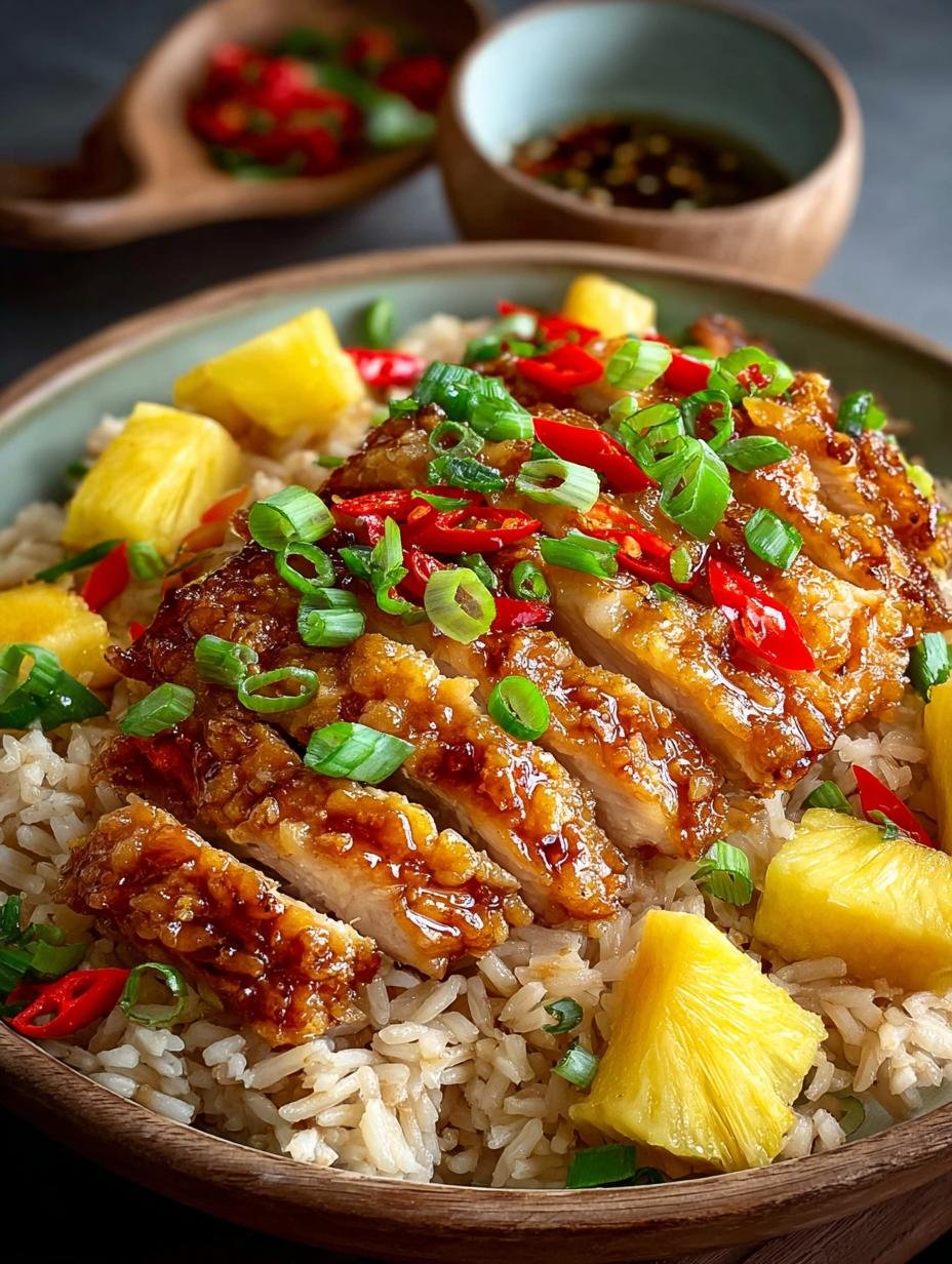 Irresistible Pineapple Chicken Fried